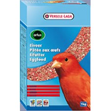 Pâtée aux oeufs sèche rouge pour canaris 1 kg